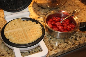 First Belgian Waffle Experiment