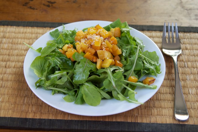 Arugula Salad in SKINNY DISH